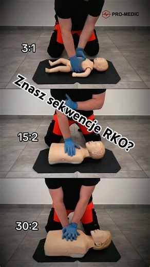 Jak robić RKO? Znasz sekwencje ucisków klatki piersiowej i oddechów?