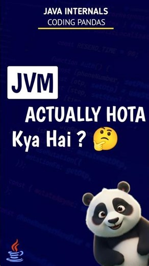 JVM hota kya hai ?🔥✅😎 #java #jvm #techshorts #backenddeveloper #programming #javadeveloper #reels
