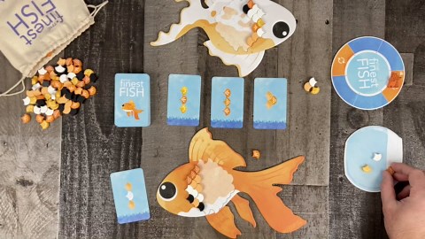 The Finest Fish | Mensa Recommended Strategic Board Game | Tile Placement Game for Families