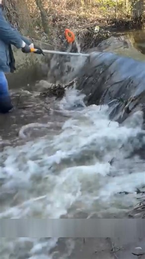 5K views · 22 reactions | unclogging a massive beaver dam. part 2 Part 6 | Drain channel | Facebook