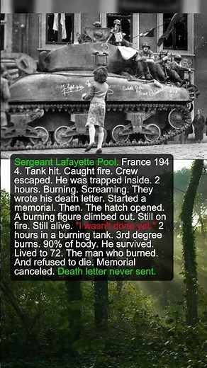 He Was Trapped in a Burning Tank for 2 Hours. His Crew Thought He Was Dead. Then the Hatch Opened
