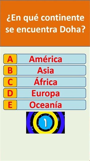 On which continent is Doha located?