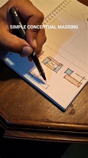 Archi Series: Conceptual Massing #archilife #conceptualdesign #massing #design