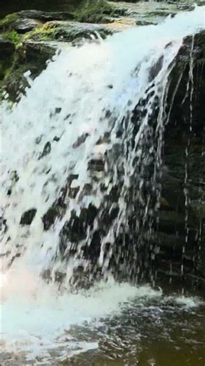 Beautiful Waterfall up close #nature #hiking #adventure #water #waterfall