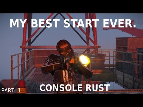 My BEST Start on Console Rust | Part: I
