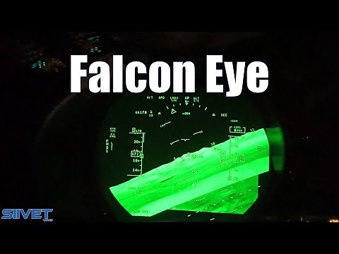 Dassault Falcon Eye - Synthetic HUD - Combined Vision System In Flight Demonstration