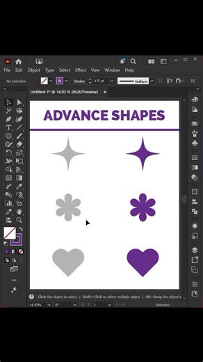 Adobe Illustrator 2026 - Advance shapes you should know #rfgraphicsworld