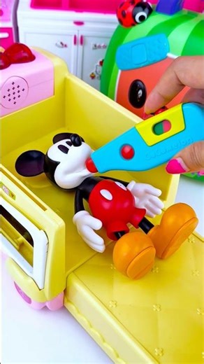 ASMR Toy Unboxing | Pinkfong & Mickey Mouse Doctor Set & Ambulance Toys for Relaxing Sounds