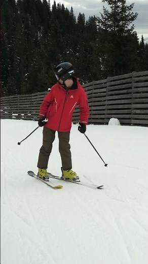 How to Ski Switch | #shorts