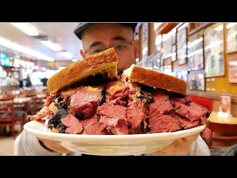 EPIC Pastrami Sandwich at Katz’s Deli in New York City