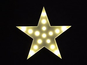 Inside an LED star with timer function. (with schematic)