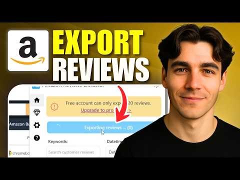 How to Export Amazon Reviews (Tutorial 2026)