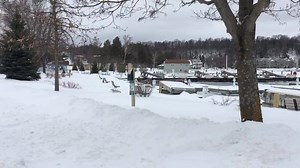 The winter storm blew into #SisterBay with a vengeance, but there was an upside to it... it took our ice with it when it left! 😄 We officially have open water in Sister Bay! Stay tuned and we’ll announce the winners of the Ice Out Contest in the next few days! | Sister Bay - Door County, Wisconsin