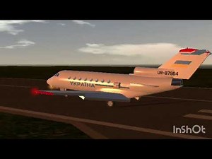 Yak 42 Ukraine - crash animation