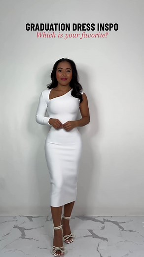 Stunning White Graduation Dresses for Your Special Day