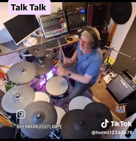 Talk Talk #talktalk #music #drums #fun #fürmich #foryou #fyp #foryoupageofficiall #foryourpage #roland