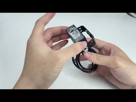 Projecteur de calandre de voiture LED, projecteur d'objectif DRL 12