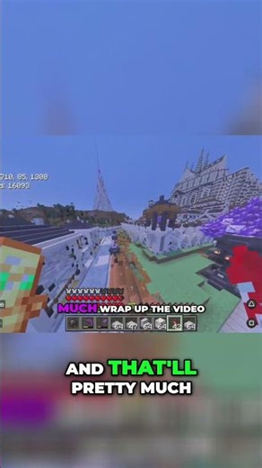 Minecraft City Transformation Adding Trees and Future Building Plans