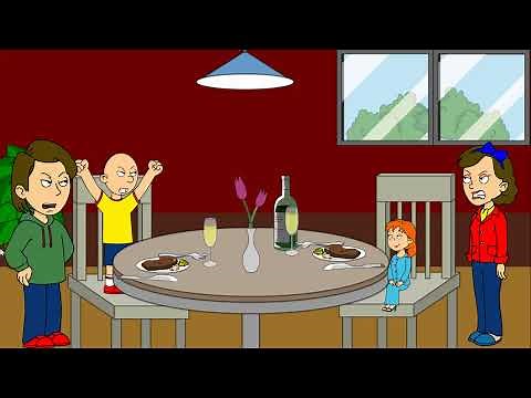 Caillou Misbehaves At Breakfast/Grounded