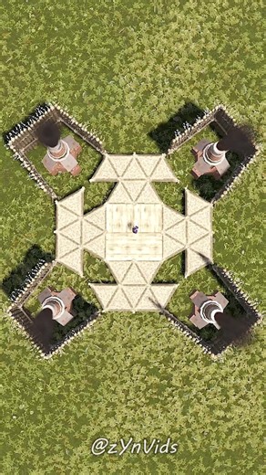 Perfect 2x2 base design for solo/duo in #rust #rustgame #rusttok #rustbase #gaming