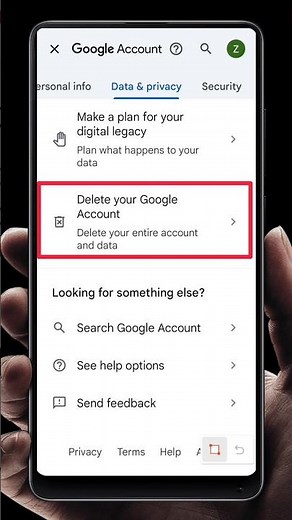 How To Delete Google Account | Gmail Account Delete Kaise Kare 🤔 #shorts