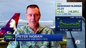 Watch CNBC's full interview with Hawaiian Airlines CEO Peter Ingram