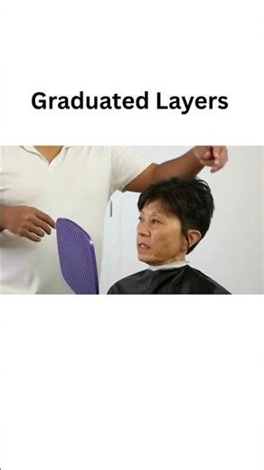 How To Cut Graduated Layers with a Disconnected Top Step by Step | Women's Hair Tutorial