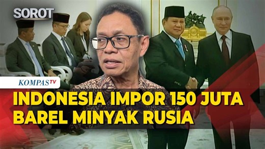 Wamen ESDM Sebut RI Impor 150 Juta Barel Minyak dari Rusia: Secara Bertahap hingga Akhir 2026