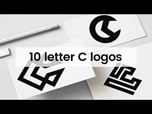 10 letter C logo designs