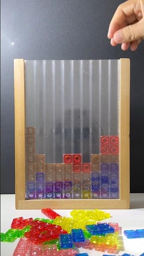 “One Wrong Move and It’s Over… Satisfying Tetris Build-Up”