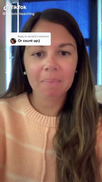 Reply to @rdcrdc2 my students LOVE to count up