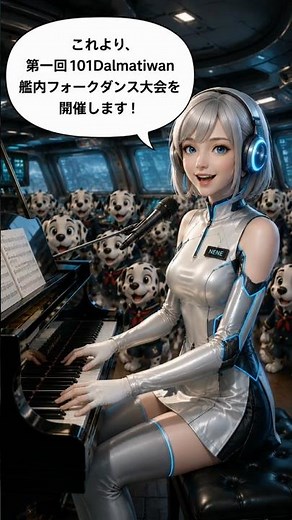 【艦内騒然】101Dalmatiwan フォークダンス大会 開催！