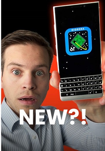 A new BlackBerry?! 😍 Well sadly it’s just the software. But now you can install Android 16 on the 8 year old BlackBerry KEY2! 🫨 QWERTY Smartphones are here to stay! Will you install it on your KEY2? #blackberry #qwerty #smartphone #android