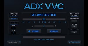 ADX Professional Suite by Audionamix - Speech Separation Plugin VST VST3 Audio Unit AAX