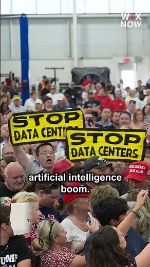 Trump says communities that don’t build data centers will be ‘backwards and poor’