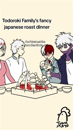 Todoroki Family's Japanese Roast Dinner Fun