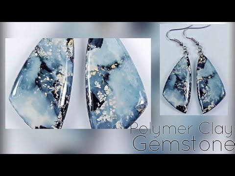 Polymer Clay Natural Stone Tutorial l Polymer Clay Jewelry l LoviCraft