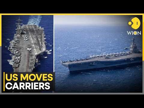 US Relocates USS Gerald R. Ford, USS Abraham Lincoln Amid Iran Tensions | WION