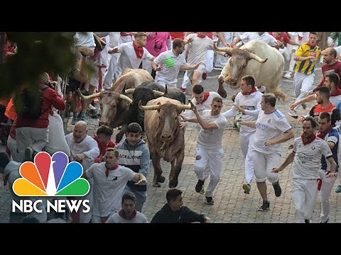 Pamplona's Running Of The Bulls Is Back