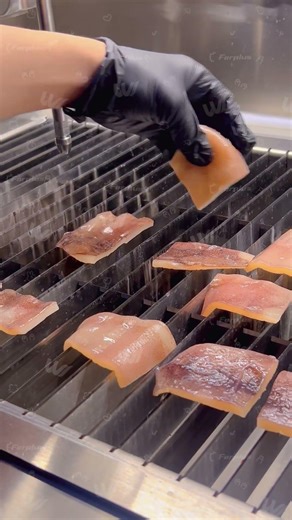 Can a waterjet cutting machine also portion squid? #waterjet #waterjetcutter