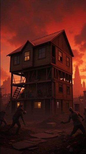 Zombie apocalypse shelters created with AI! Which would you choose? Like, comment, and subscribe #ai