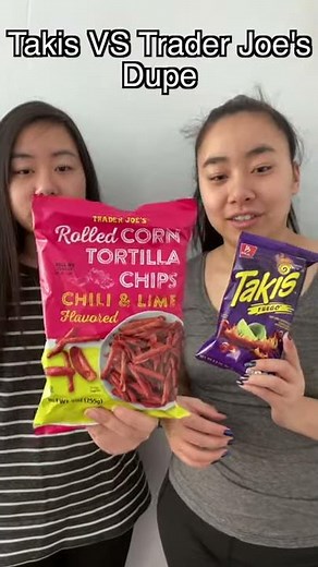 Takis vs Trader Joe's Dupe Taste Test