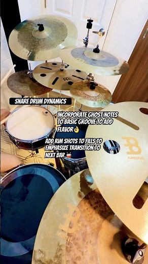 Snare Drum Dynamics: Ghost Notes and Rim Shots