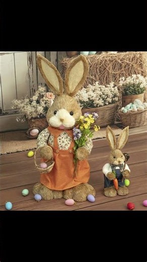 Cute Easter scenes ready for your minis.