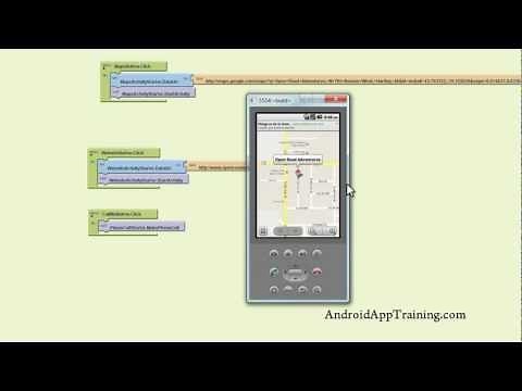 App Inventor: How to Access Google Maps Using Activity Starter