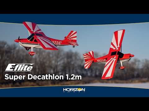 E-flite Super Decathlon 1.2m RC Airplane