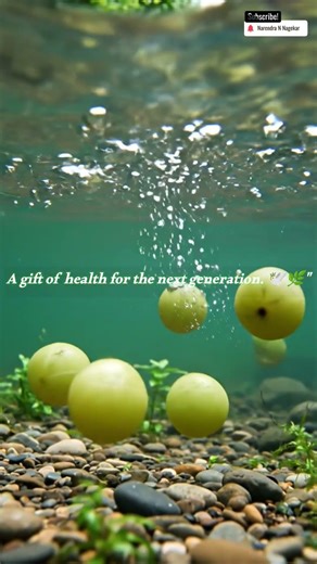 Hidden Forest Oasis: Amla (Indian Gooseberry) ASMR 🌴🌊A Gift of Health: Fresh Amla ✨🍏 #amla #asmr