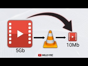 HOW To Compress Video File By VLC Media Player | Reducing File Size Without Losing Quality