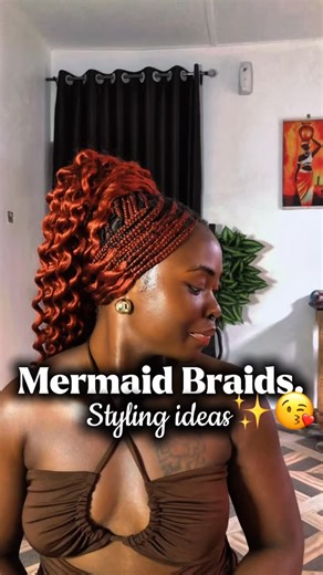 13 reactions | Mermaid braid but make it versatile ✨ Here are 6 easy styles you can try whether you’re going out or just feeling cute. Soft girl energy only ✨ Which one are you feeling the most?” #mermaidbraids #braidstyle #hairstyleinspo #protectivestyles #hairtoks | Blessed Trends | Facebook