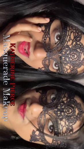 𝑬𝒔𝒉𝒊𝒆𐙚| | Katherine Pierce Iconic Masquerade Makeup Tutorial Begginers Friendly ❤️💋 . . Is katherine your favourite doppelgänger? | Instagram